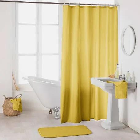 Rideaux de douche et tapis de bain